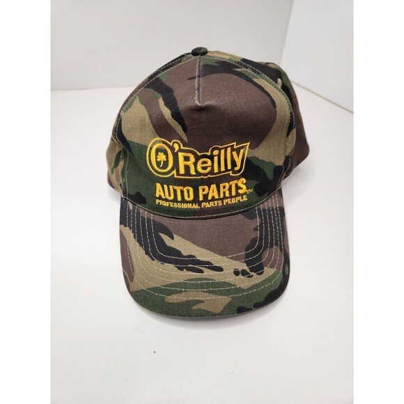 O'Reilly Auto Parts Hat Cap Snap Back Camo Military Hunting - Picture 1 of 4